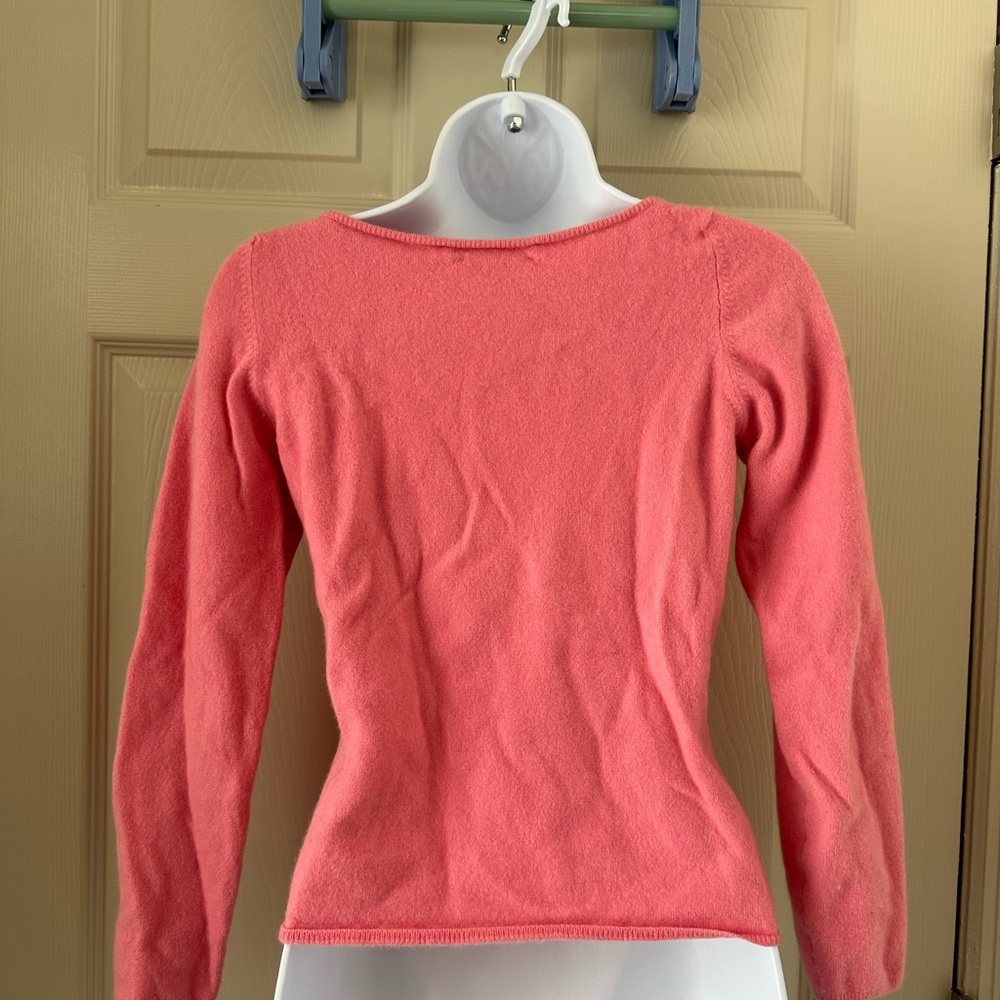 Hawico Soft Pink Cashmere Sweater - Picture 2 of 4